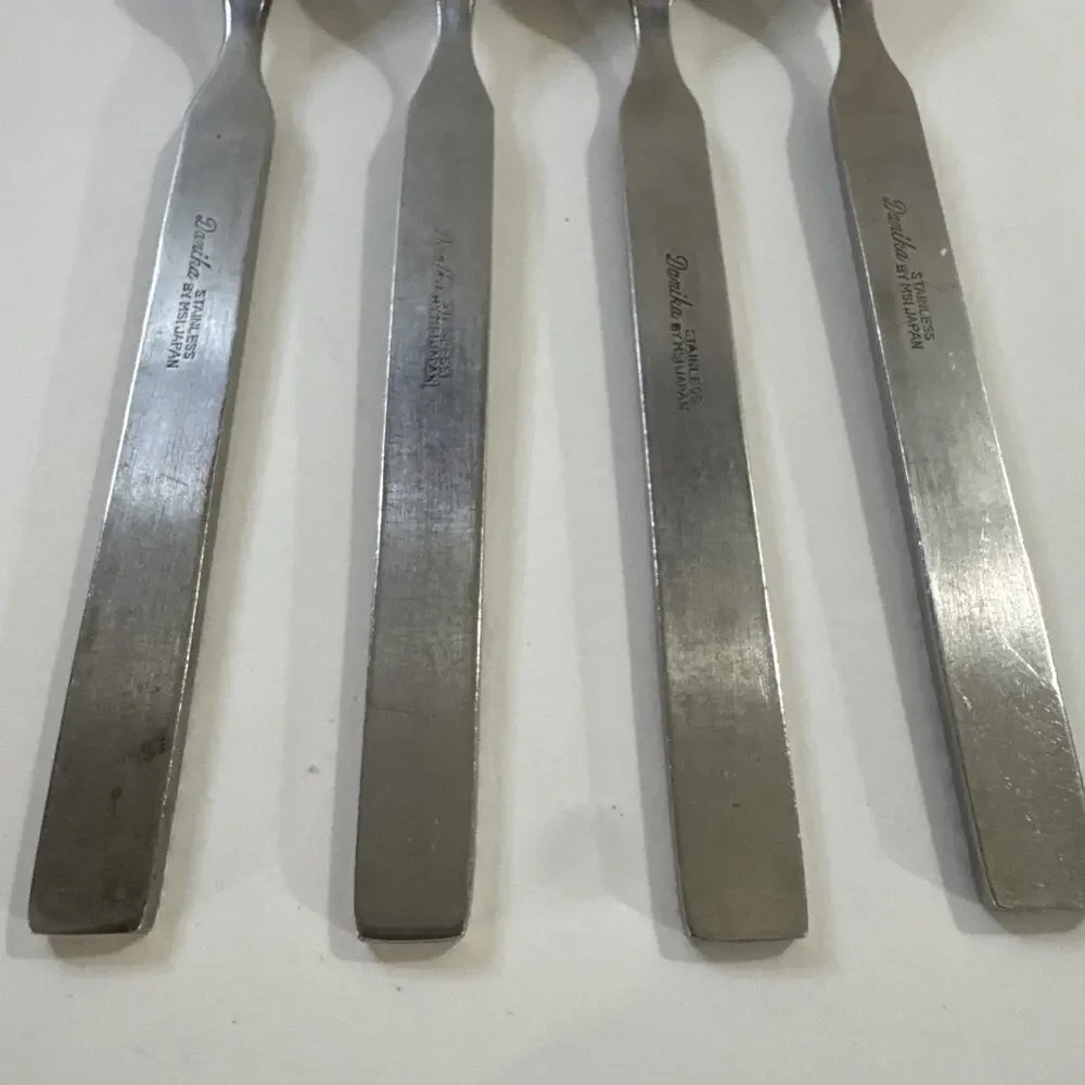 Danika MSI Japan Celtic Knot Flatware Stainless Steel Dinner Forks 7.5”L Set 4